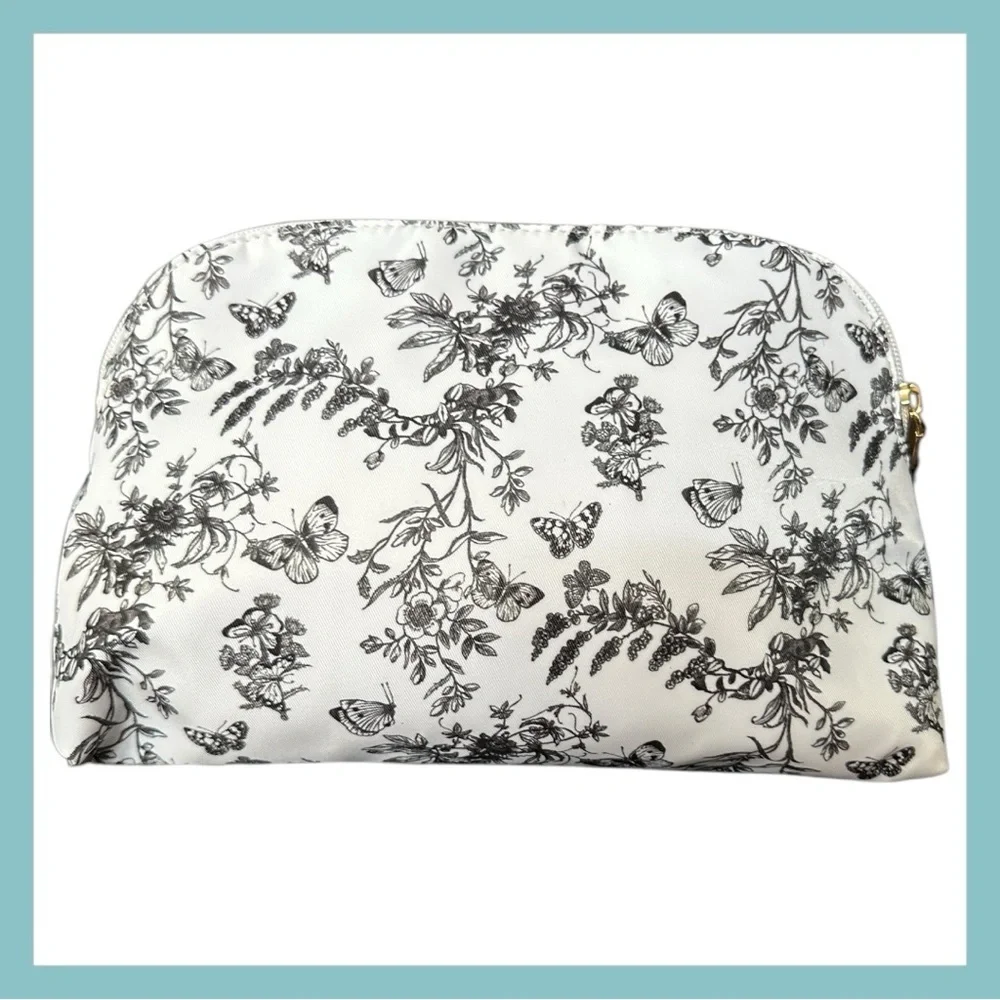 Talbots Zipper Cosmetic Bag new